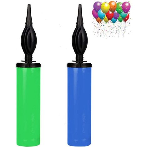 Ballonpumpe – mit Zubehör – Ballon – Ballonpumpe – 4 Farben – Ballonpumpe – Ballonpumpe – 25 cm (1/5)