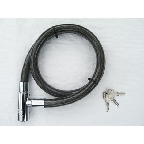Bike Lock with Keys 22MM (Heavy Duty Bicycle Lightweight Security Cable)