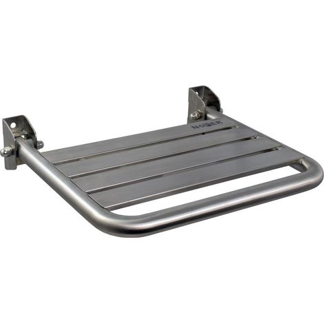 Asiento de ducha plegable adosado a pared - NOFER Acabado: Satinado