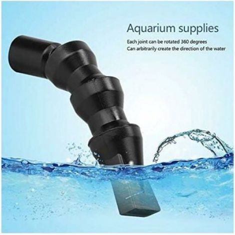 Buse De Pompe A Eau - Bec De Canard Plat 25mm - Rotation 360 Degres - Pour Aquarium - 1 Unite (1/4)