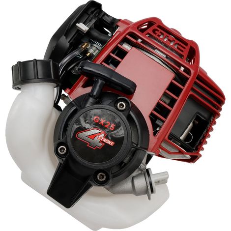 Moteur de coupe-bordures, moteur 4 temps, cylindrée de 25cc, puissance de 4 ch, capacité du réservoir de carburant de 0,08L, démarreur à rappel (1/5)