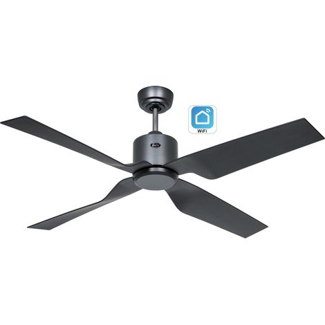 ECO DYNAMIX 132, Ventilatore WiFi senza Luce, CasaFan