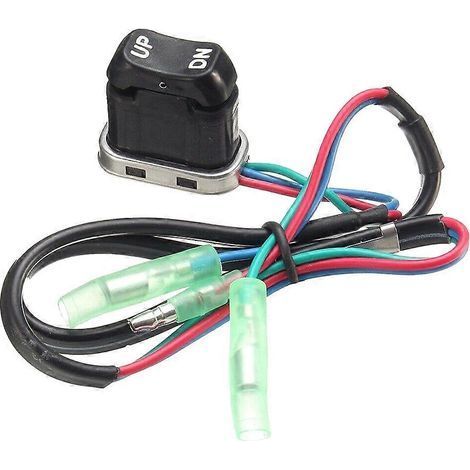 Compatible avec la commande à distance d'inclinaison/de réglage fin du moteur hors-bord 703-82563-02-00 (1/5)