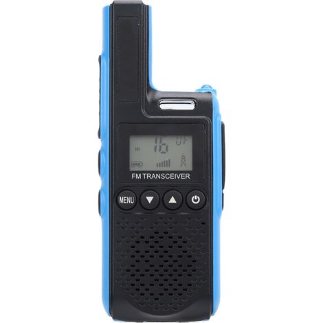Talkie-walkie Q1 Mini portable haute puissance rechargeable avec écran HD pour hôtel, prise 100-240 V.