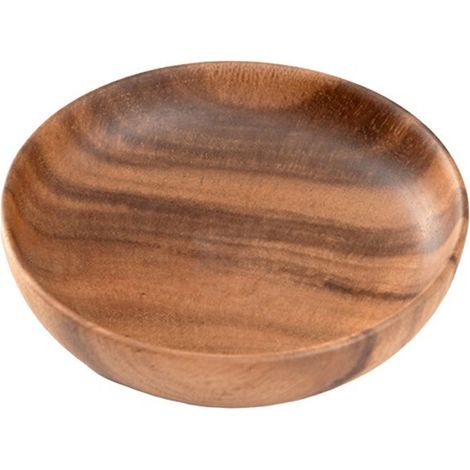 1 pièce  Spécifications : assiette ronde de 16 mm  Couleur : comme sur la photo  Matériau : bois d’acacia  Grand bol à nouilles instantanées/soupe.