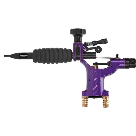 Machine à tatouer rotative professionnelle électrique pour ombrage et traçage, pour tatoueur, violette (1/5)