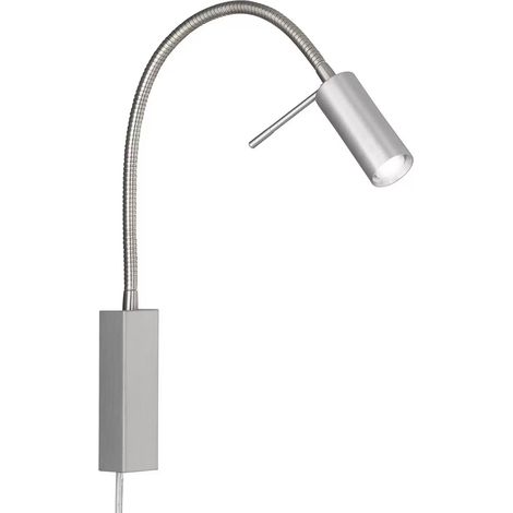 [GEBRAUCHT] B-Ware Fischer & Honsel Led Wandlampe Wandleuchte Led River Flexarm Schirm Metall Glatt