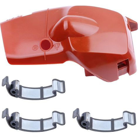 Pour Husqvarna 445 445E 450 450E Pour pièces de tronçonneuse, kit de capot supérieur du cylindre moteur, 544079501, 503894701 (1/5)