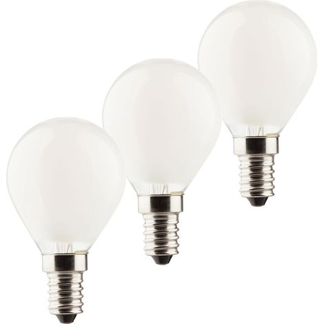 Müller-Licht 400294 LED EEK E (A - G) E14 Tropfenform 4.2 W = 40 W Warmweiß   3 St. (1/3)