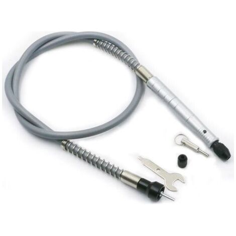 Arbre Flexible , Arbre Flexible Perceuse Axe 3.2mm / 1/8" pour Rallonger et Atteindre Adaptateur à Arbre Longueur pour Outil Multifonction Rotatif (1/5)