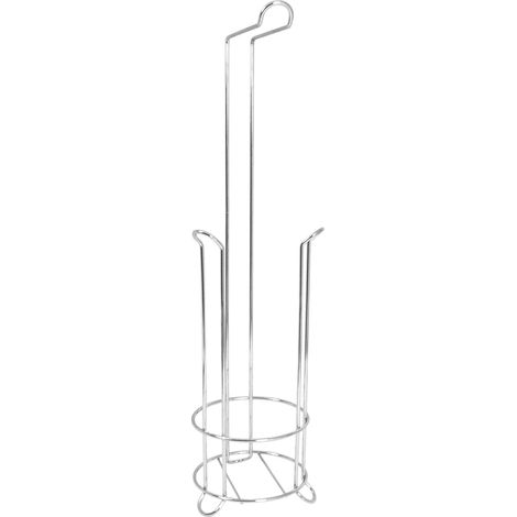 Premier Housewares Chrome Wire Toilet Roll Storer