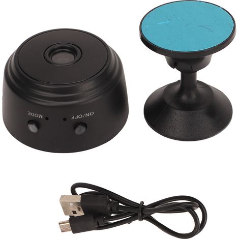 Caméra sans fil HD 1080P WiFi rechargeable pour smartphone et tablette avec télécommande (1/5)