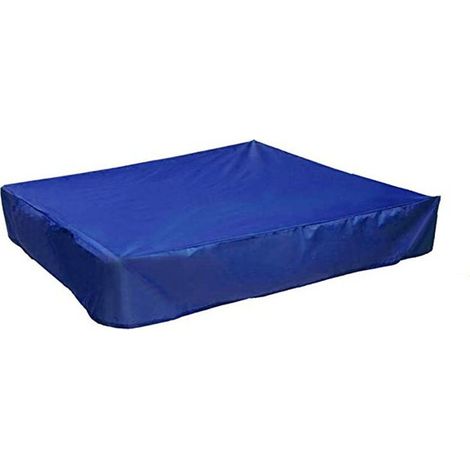 royaluxe - Housse imperméable de jardin - Pare-soleil carré pour écran solaire - Housse anti-sable (bleue) 15015020cm (1/4)