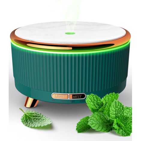 Diffuser ätherische öle, 500ML Ultrasonic Duftöl Aroma Öle Diffuser, Air Diffuser Humidifier for Bedroom mit 7 Colours LED ätherische öle, 500ML Duftöl Aroma Öle Diffuser (1/5)