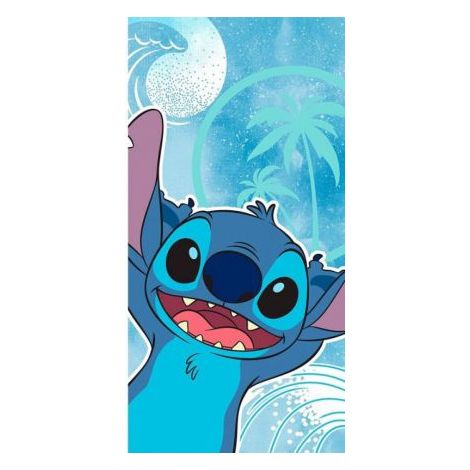 Toalla Algodon Stitch Disney 70x140cm Gramaje 300grs