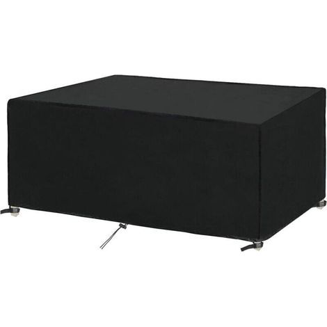 Telo di copertura per mobili da giardino 180x100x75 cm, telo protettivo per tavoli da giardino e mobili da esterno - Impermeabile, antivento, resistente ai raggi UV, resistente al freddo (1/5)