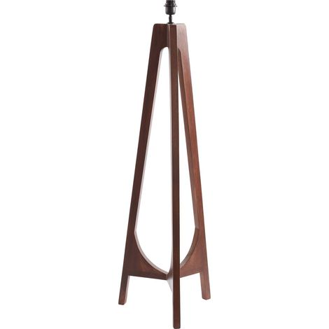 Light & Living - stehlampe - Troina - braun - holz - einzelne