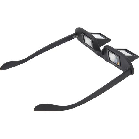 Lunettes à prisme 90° – Miroir horizontal pour lire allongé, regarder TV (1/5)