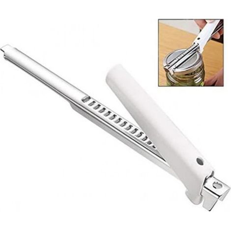 Ouvre-boîte réglable, ouvre-bouteille multifonctionnel, ouvre-boîte réglable en acier inoxydable, ouvre-boîte pour bar de cuisine (1/5)