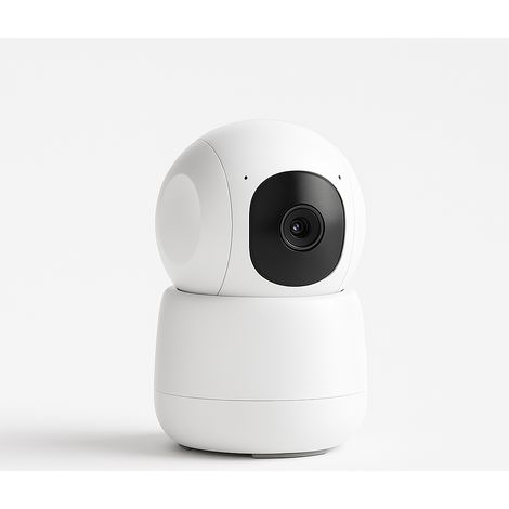 Cámara giratoria WiFi VicoHome X04 de 360° y resolución 2K - Cámara IP con cable para vigilancia del hogar. (1/5)