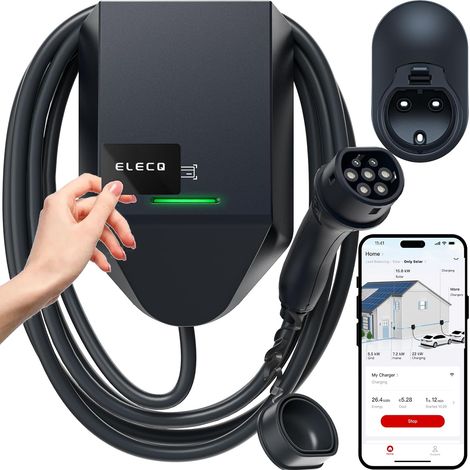 Borne de Recharge 11kW Triphasée avec App (1/5)
