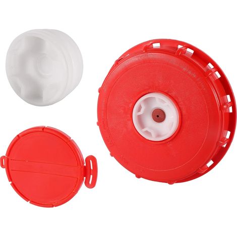 Couvercle de Réservoir 163 mm, Bouchons de Réservoir Ventilé Couvercle Respiratoire avec Bouchons de Rechange 2" pour Vanne Cuve 1000l, Reservoir eau de Pluie, Conteneur (1/5)