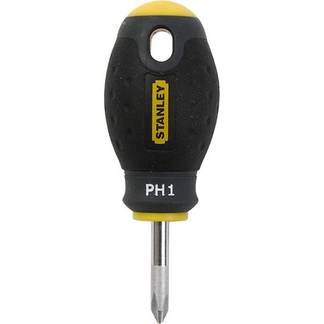 Stanley Tools Fatmax Stubby Screwdriver Phillips Tip Ph1 X 30Mm (1/3)