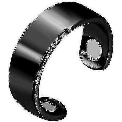 Blutzuckerkontrollring für Diabetiker, Blutzuckermessgerät, Diabetesmonitor, Blutzuckermessgerät (schwarz) (1/5)