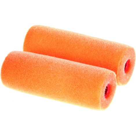 Rullo Motive Moltoflok Mini, confezione da 2, 10 cm, per emulsioni e vernici.