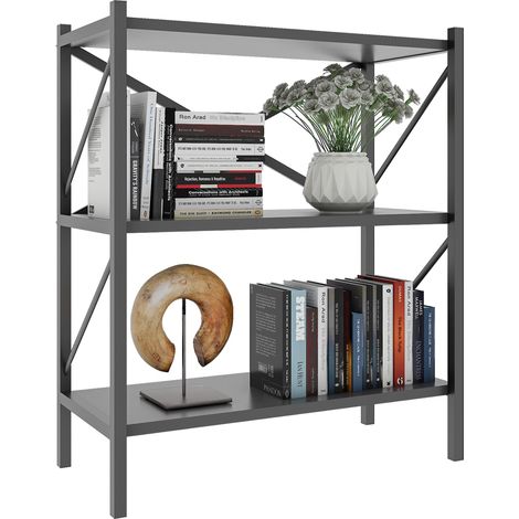 Metallo Stand Scaffale Libri Insasi 2x 85x66x34 - VCM