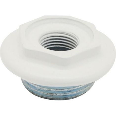 RIDUZIONE SX  PER RADIATORE FL 48 1&quot x 3/8 Bianco