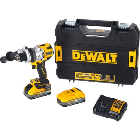 DeWALT Akku-Schlagbohrschrauber DCD1007H2T, 18V, 2x 5,0 Ah und Ladegerät in TSTAK (1/5)