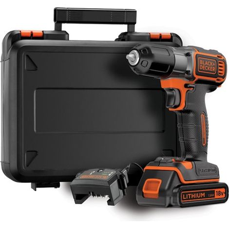 Taladro Black+Decker 18V Litio ASD 184Kb (1/5)