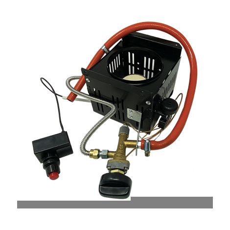 Bruciatore stufa gas round patio domus cm 210 (1/2)