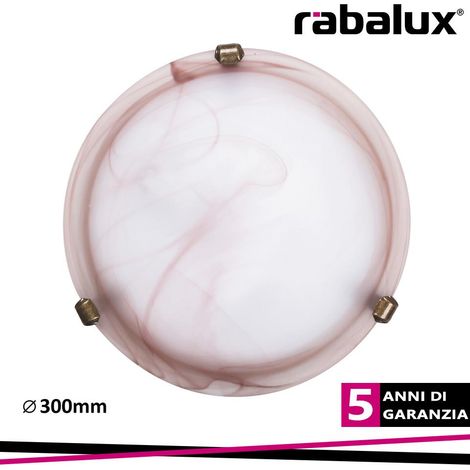 Parete / soffitto Alabastro tabacco vetro metallo alabastro / bronzo artiglio Ø30cm (1/3)