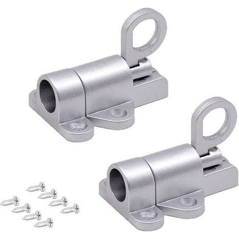 Automatisches Aluminiumschloss – 20 Stück – Federriegel für Balkontüren und Fenster – Hohe Sicherheit und einfache Montage (1/5)