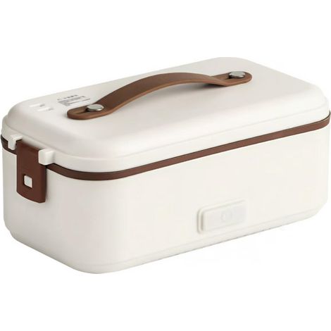 Boîte isotherme blanche monocouche, portable et légère, boîte à lunch à brancher (1/5)