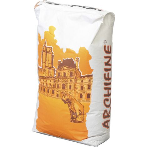 Lacme – Sac abrasif archifine bronze 25kg n°7 – Spécial aérogommeuse – Granulométrie 30 à 150 microns – Amorphe et sans quartz