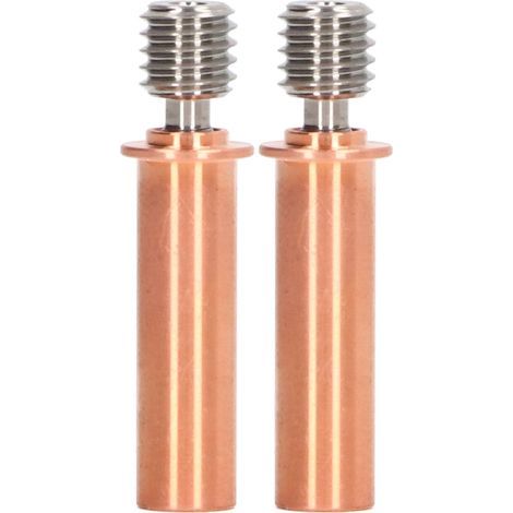 2-piece bimetallic throat nozzle heat shield M6 tube 3D printer accessory for CR 6 SE (1/5)