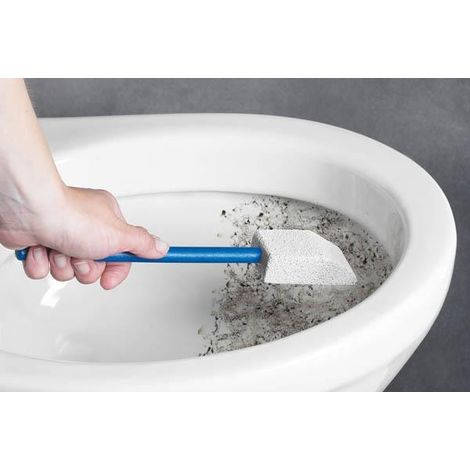 Pumice stone with wooden handle