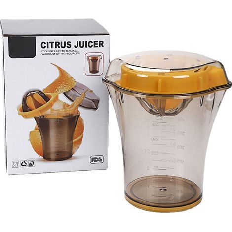 Safe, food-grade plastic citrus juicer effortless operation manual citrus juicer widely used for citrus fruits (1/5)