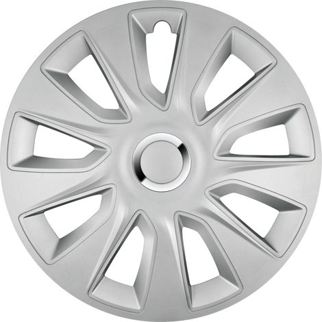 Stratos RC Silver - Set 4 copricerchi - Ø 15" (1/2)