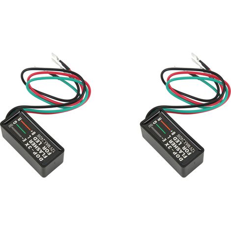 Clignotant 12V 240W DOP-3X Flash LED Compact Portable pour Moto Voiture (1/5)