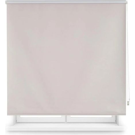 Rideau wellhome blackout occultant 100x250 cm beige (1/3)