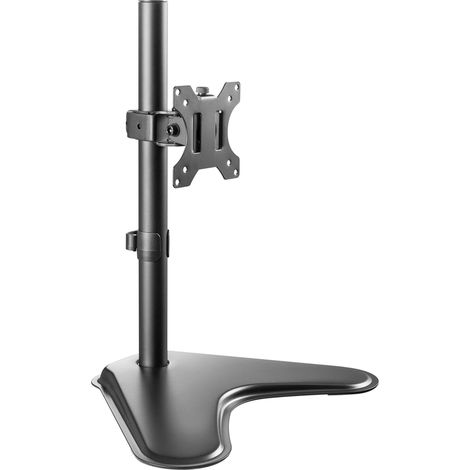 Support Écran PC TV 1 Écran 13 17 19 22 24 27 28 32 Pouces Orientable Inclinable Rotatif Universel Fixation Bureau Pince de Table VESA 75x75 100x100 (1/5)