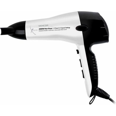 Sencor SHD 6600W Haartrockner schwarz und weiß 2000 W