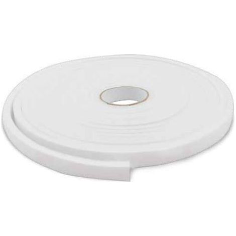Klebstoff Dichtungsschaum 12mm 10M Weiß GSC 003803807