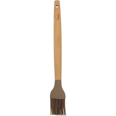 Pinceau en silicone et manche en bois, ELIOTT (1/3)