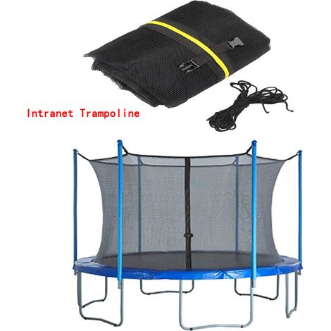 457cm Trampoline Net, Protective Net for 10-Bar Trampolines, UV Resistant (1/4)