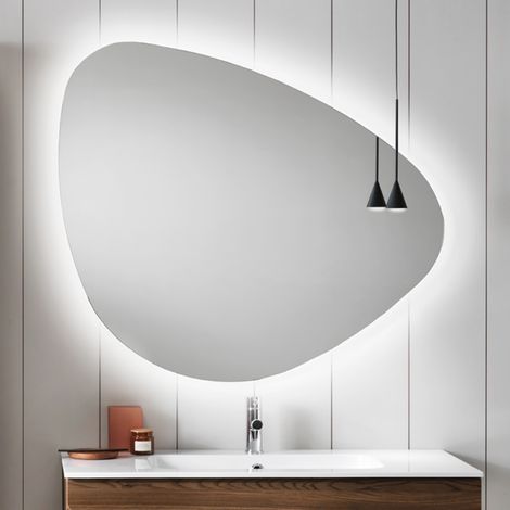 Specchio da bagno 89x100 cm SPIRIT retroilluminato a LED (1/3)